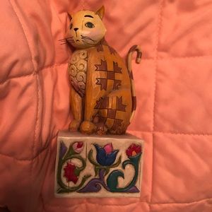 Jim Shore cat figurine